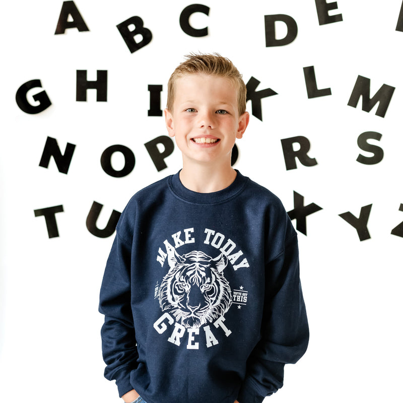Make Today Great - Tiger - Child Sweater