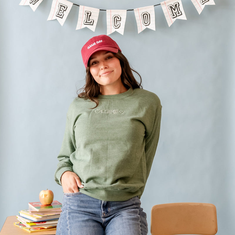 Embroidered BASIC Fleece - 5 School Things