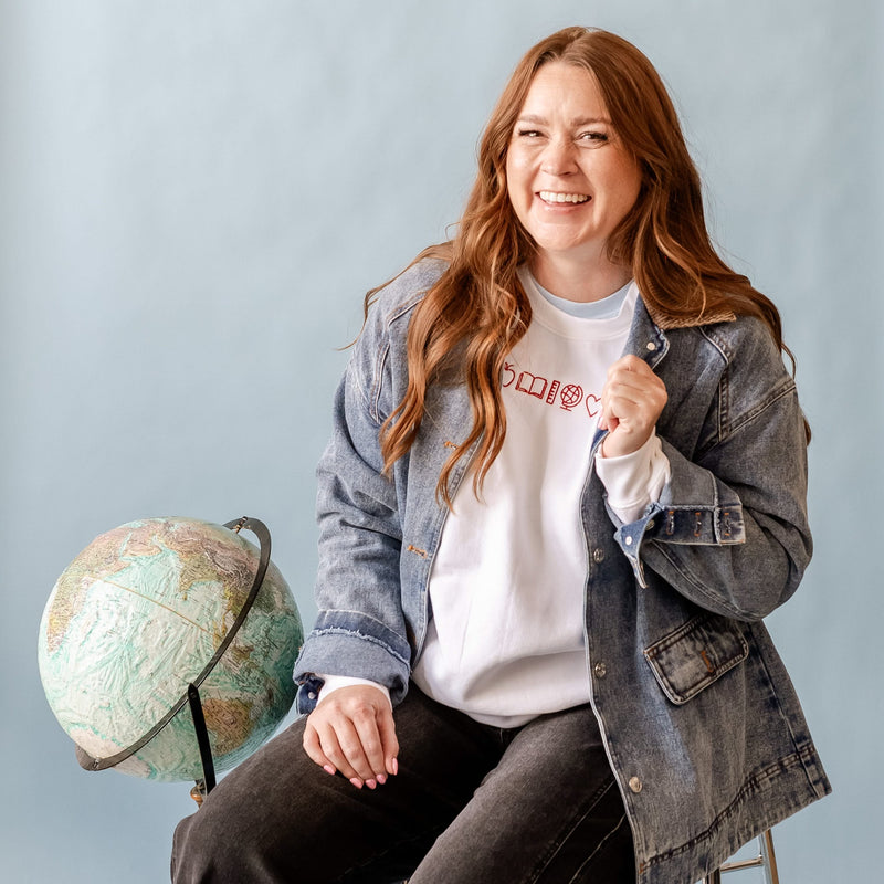 Embroidered BASIC Fleece - 5 School Things