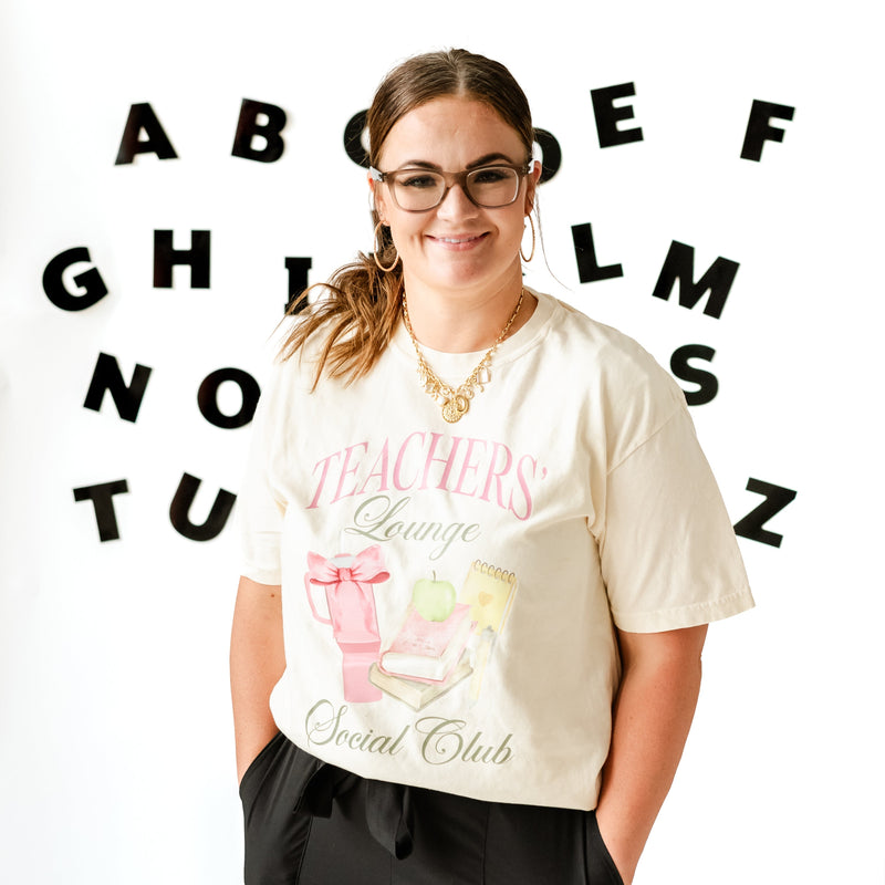 Teachers' Lounge Social Club - Comfort Colors Tee