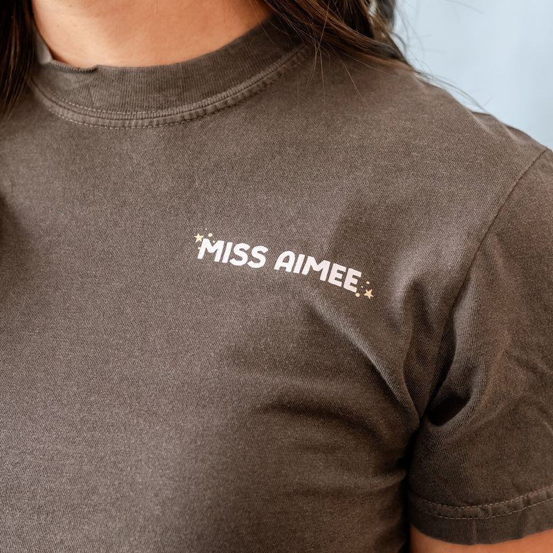 Making Magic in Room (Custom Name & Number) - Comfort Colors Tee