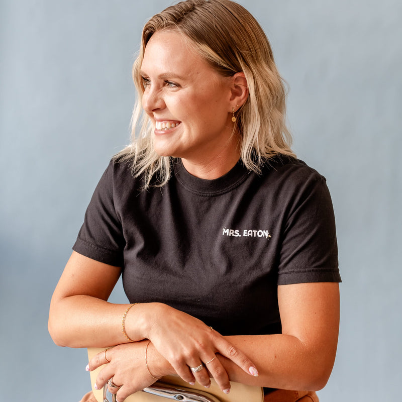 Making Magic in Room (Custom Name & Number) - Comfort Colors Tee