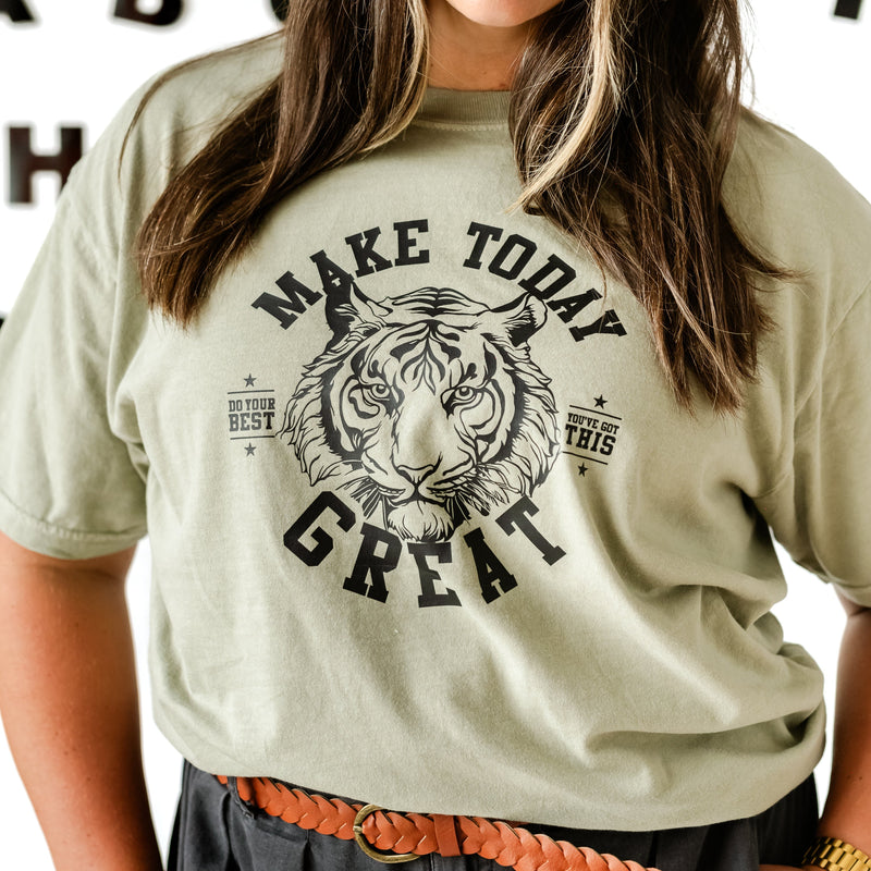 Make Today Great - Tiger - Comfort Colors Tee
