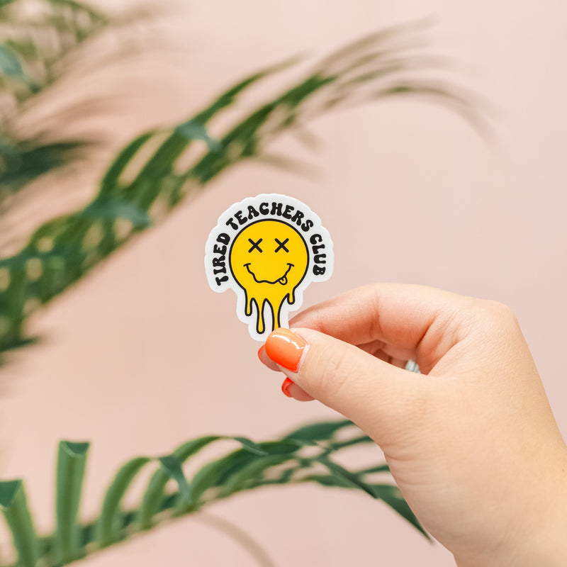 LMSS® BACK TO SCHOOL STICKER - Tired Teachers Club