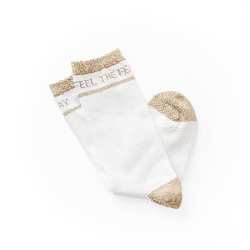 LMSS® ADULT CREW SOCKS - Feel the Fear And Do It Anyway