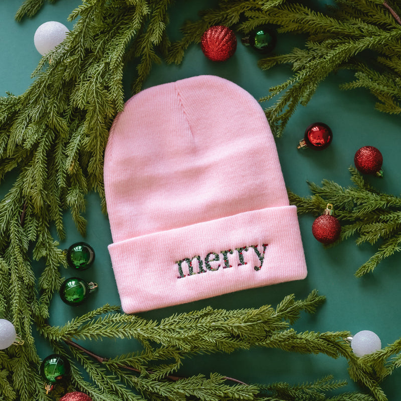 Floral Merry - Child Beanie