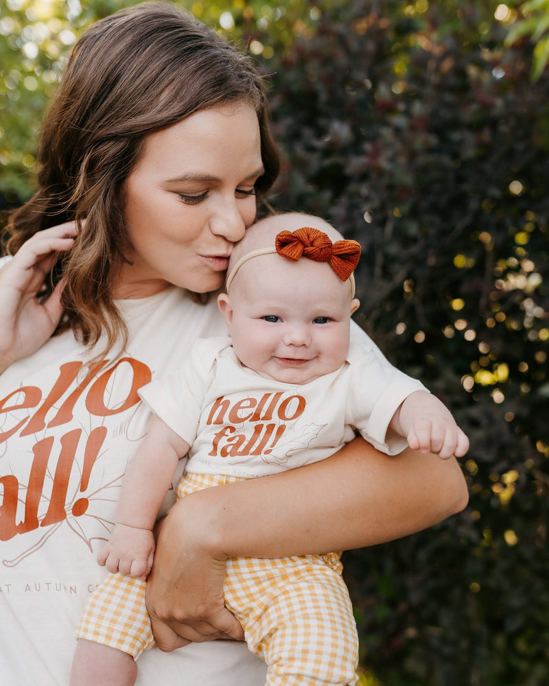 Hello Fall! - Natural Child Tee