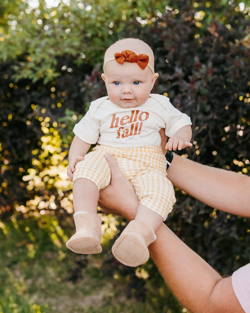 Hello Fall! - Natural Child Tee