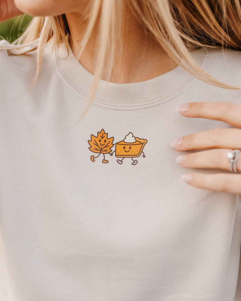 Fall Friends (center) - Sand BASIC Fleece