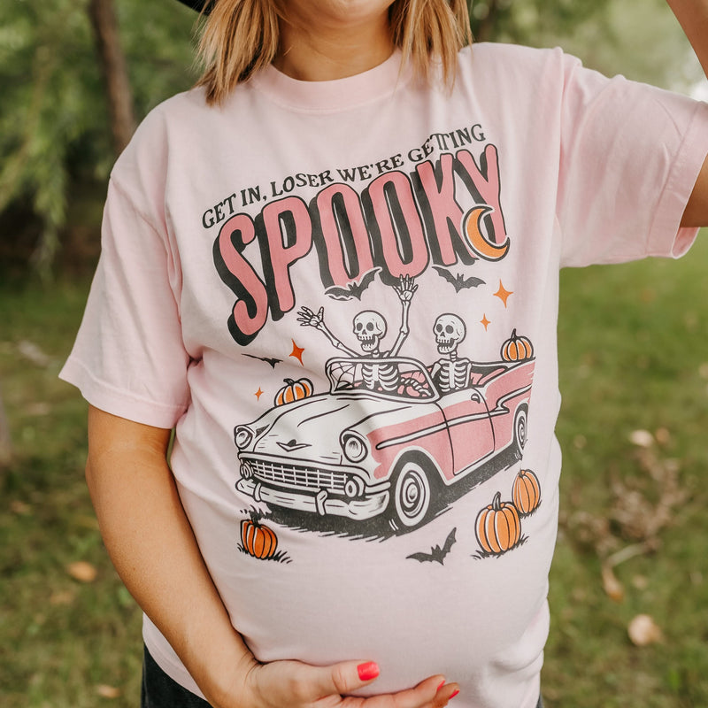 Get in Loser We're Getting Spooky - Comfort Colors Tee