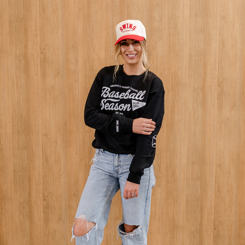 Baseball Season Est. 1845 - Custom Number - BASIC Fleece