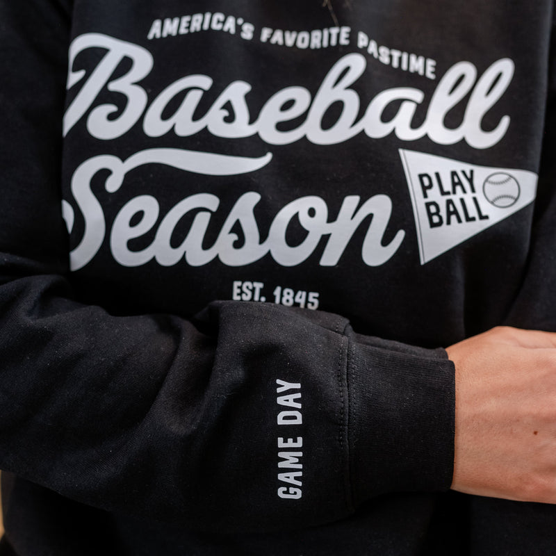 Baseball Season Est. 1845 - Custom Number - BASIC Fleece