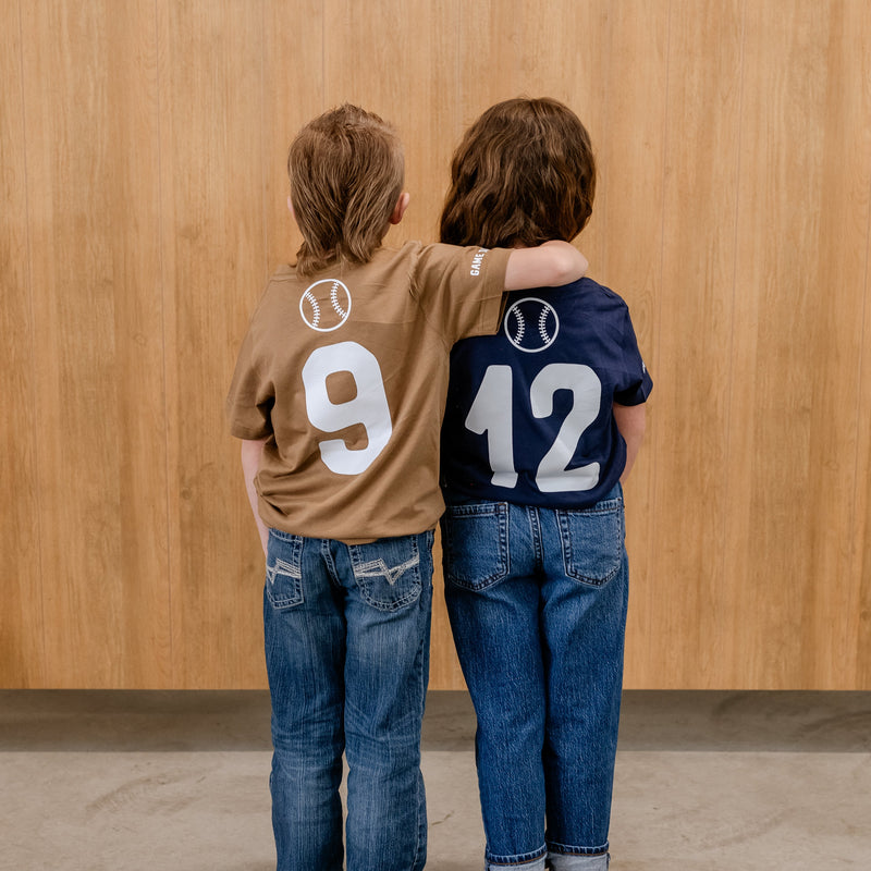 Baseball Season Est. 1845 - Custom Number - Child Tee