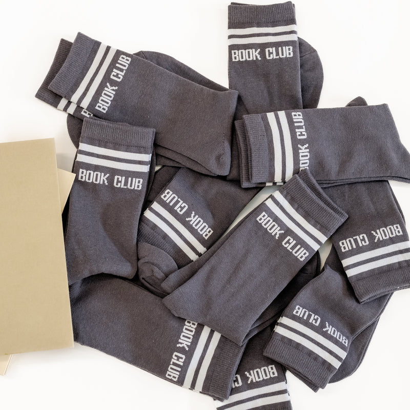 LMSS® CREW SOCKS - Book Club