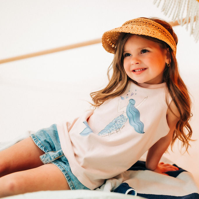Mermaid Hair Don't Care - Child TANK