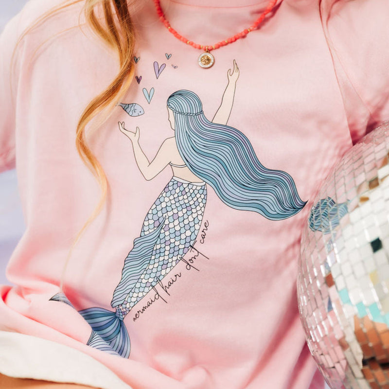 Mermaid Hair Don't Care - Child Tee