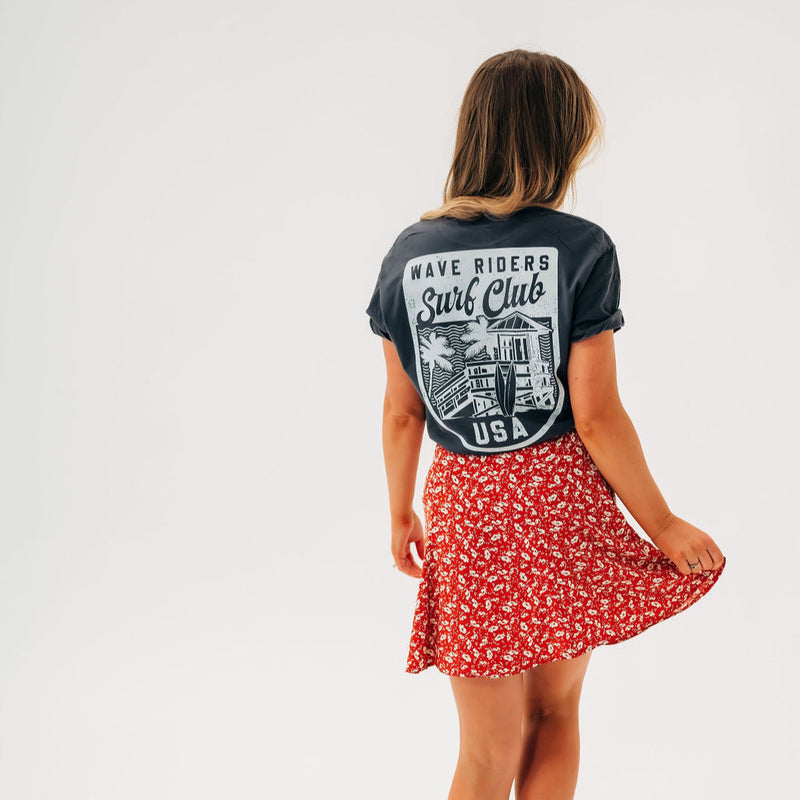 Wave Riders Surf Club (pf&b) - Comfort Colors Tee