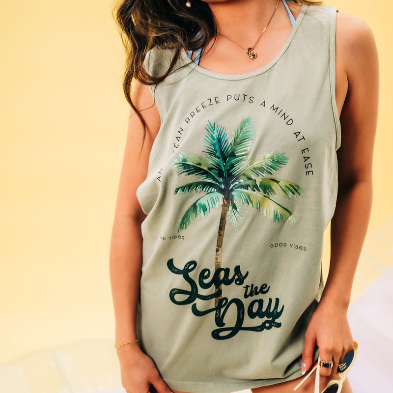 Seas The Day - Comfort Colors TANK