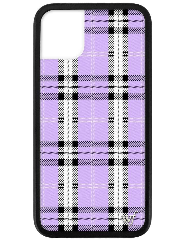 Plaid | Lavender iPhone Case