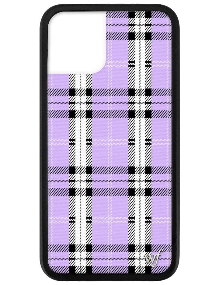Plaid | Lavender iPhone Case