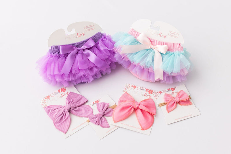 Lavender Ruffle Tutu Bloomer