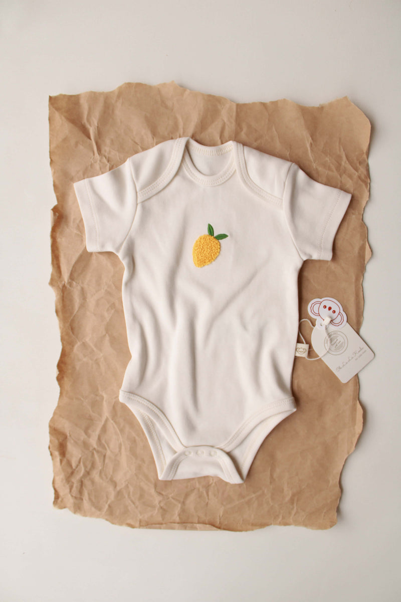 Lemon Short Sleeve-Pant Set