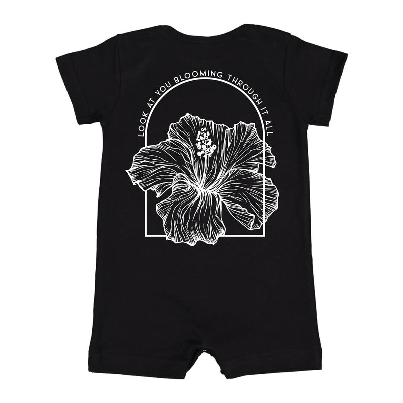 Look At You Blooming Through It All (pf&b) - Shorts Romper