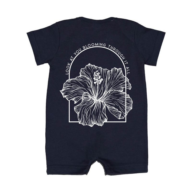 Look At You Blooming Through It All (pf&b) - Shorts Romper
