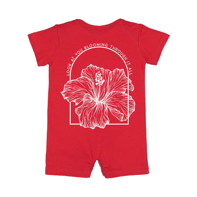 Look At You Blooming Through It All (pf&b) - Shorts Romper