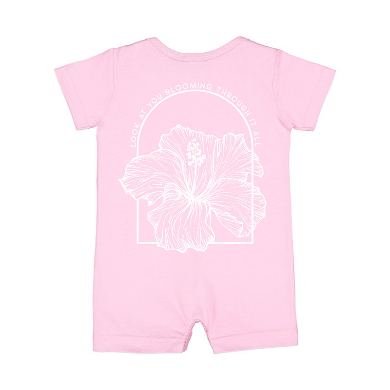 Look At You Blooming Through It All (pf&b) - Shorts Romper
