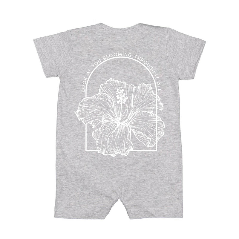 Look At You Blooming Through It All (pf&b) - Shorts Romper