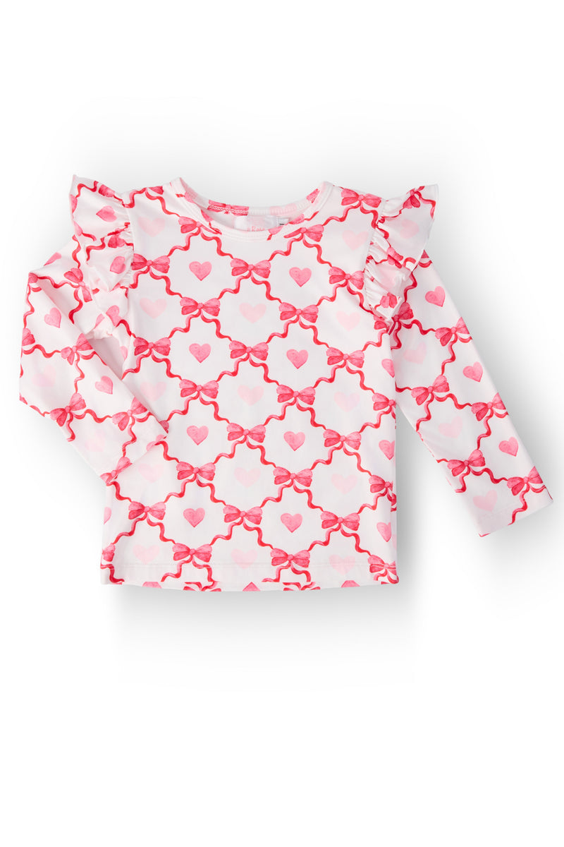Lovebug L/S Ruffle Tee