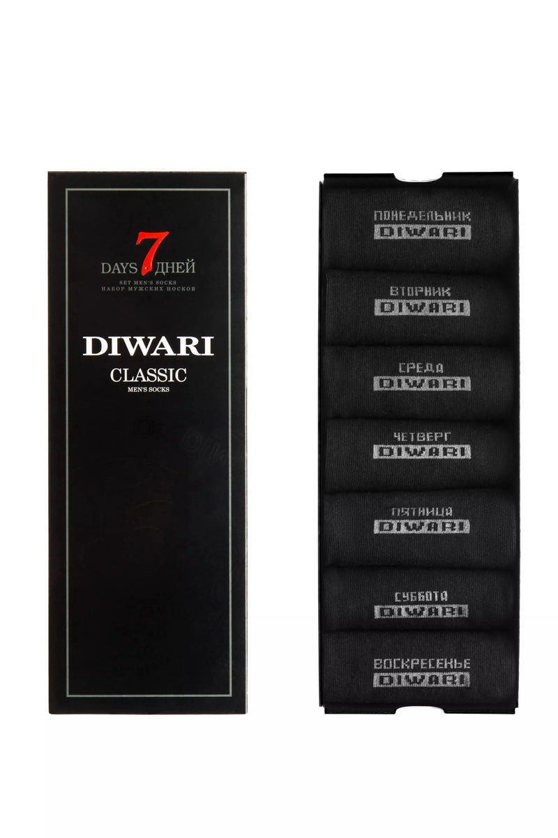 Conte Cotton Socks Diwari Classic 7 Days (7 Pairs) Gift Box