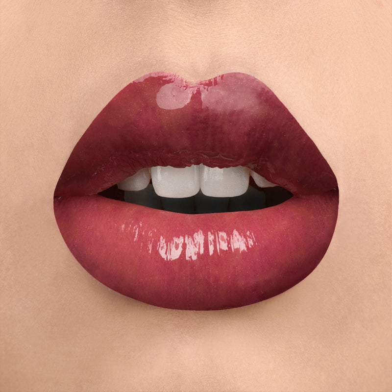 SHADE V3 LUSTRE VINYL FINISH LIPLGLOSS - Medium Berry with Pink undertone
