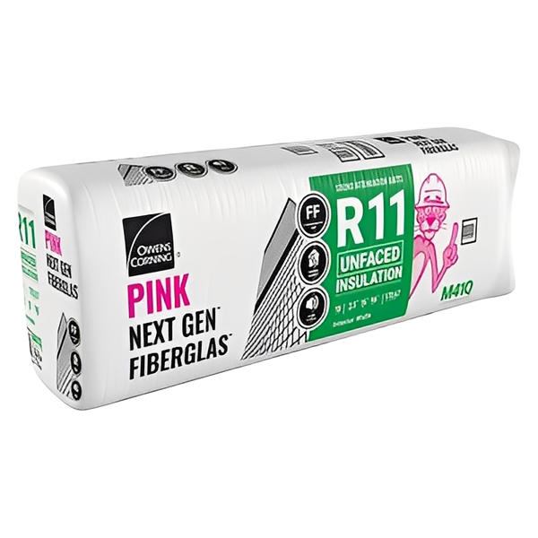 Owens Corning R-11 Un-Faced Fiberglass Insulation Batts - All Sizes