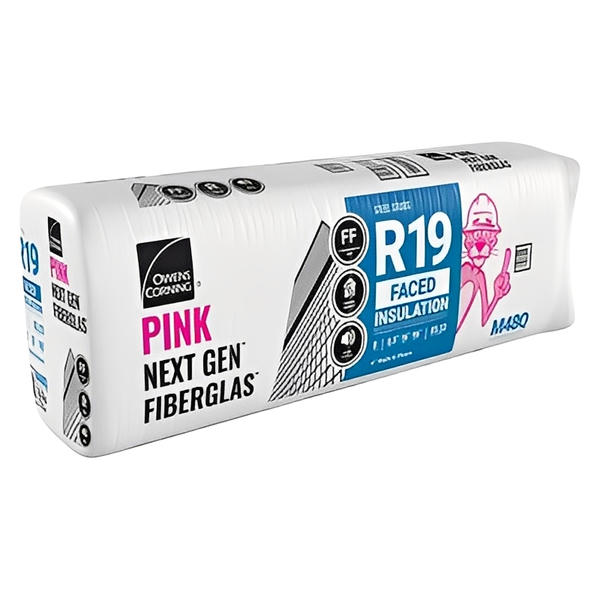 Owens Corning R-19 Kraft Faced Fiberglass Insulation Batts (All Sizes)