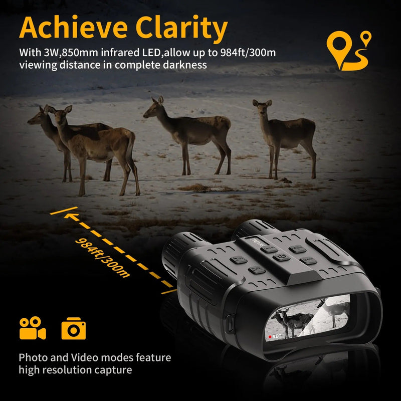 Rexing B1 Maverick Night Vision Goggles Binoculars