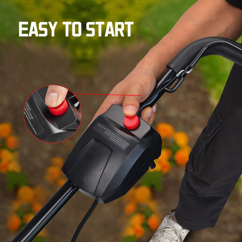 40V 17" Cordless Push Lawn Mower w/ 4.0Ah Battery & Charger MB2417A