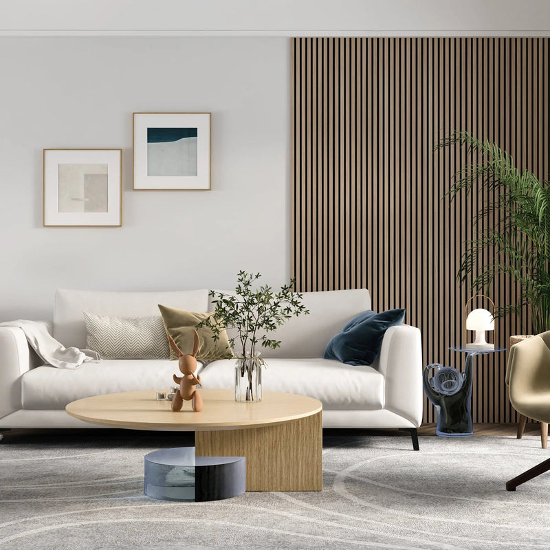 MDF Acoustic Slat Wood Wall Panels