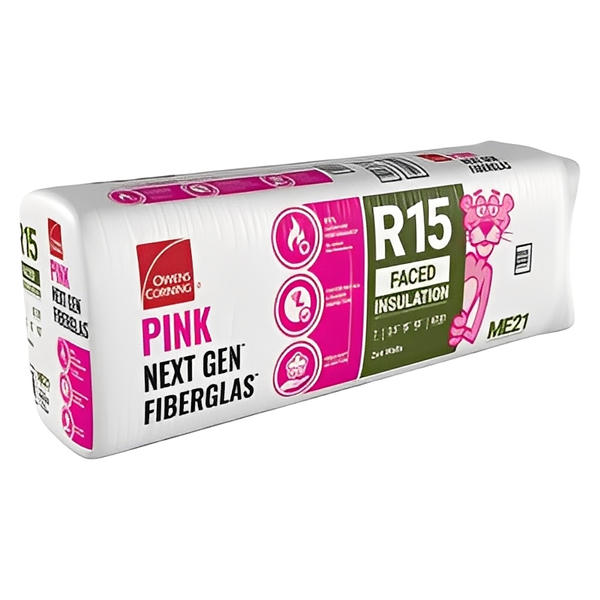 Owens Corning R-15 Kraft Faced Fiberglass Insulation Batts (All Sizes)