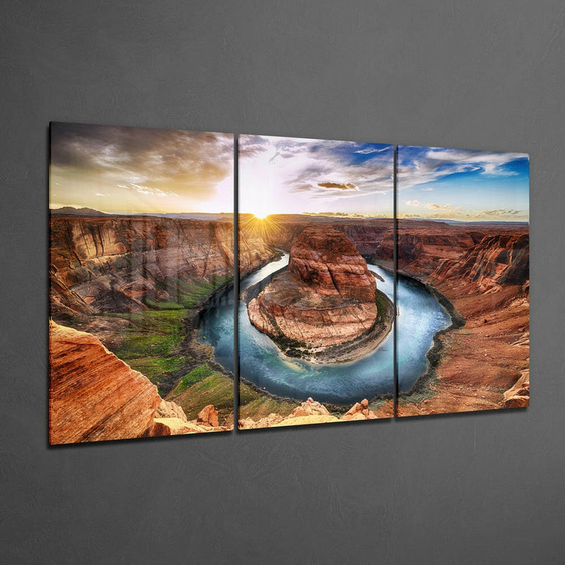 Grand Canyon Mega Glass Wall Art