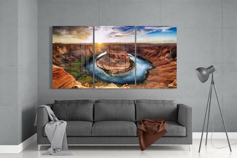 Grand Canyon Mega Glass Wall Art
