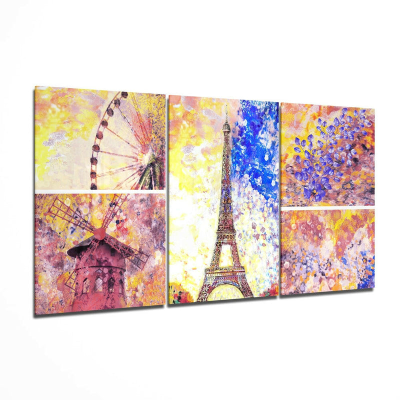 Paris Mega Glass Wall Art