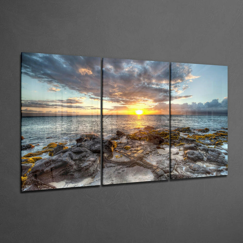 Sunset Mega Glass Wall Art