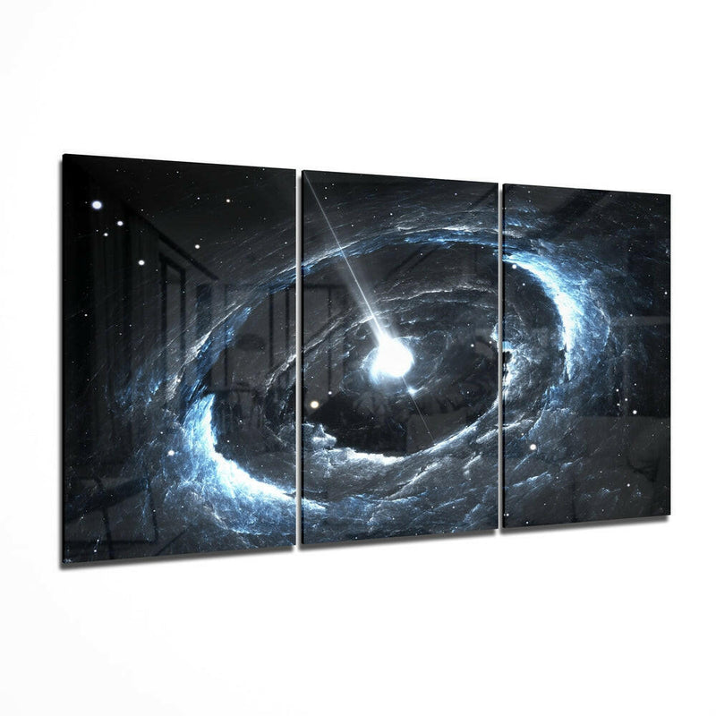 Space Mega Glass Wall Art