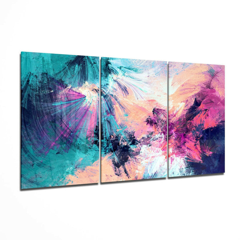 Colors Mega Glass Wall Art