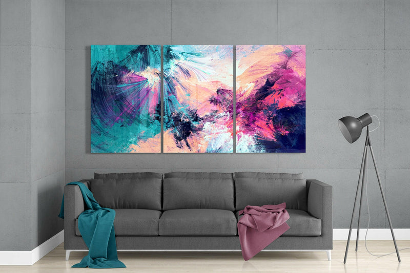 Colors Mega Glass Wall Art