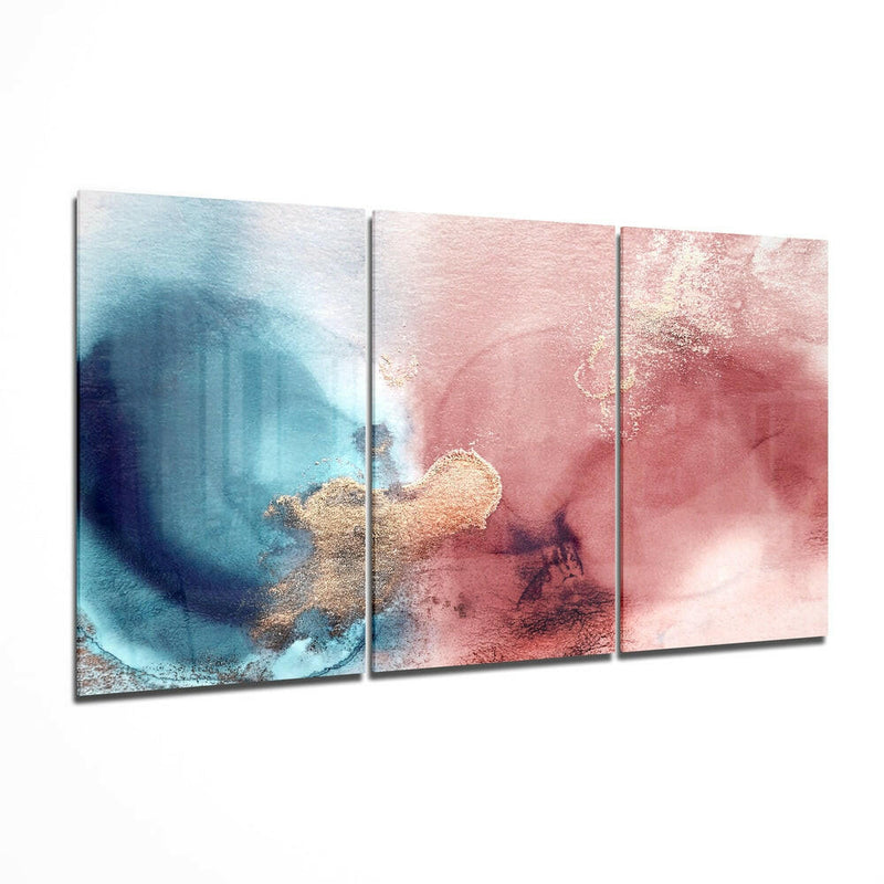 Soft Colors Mega Glass Wall Art