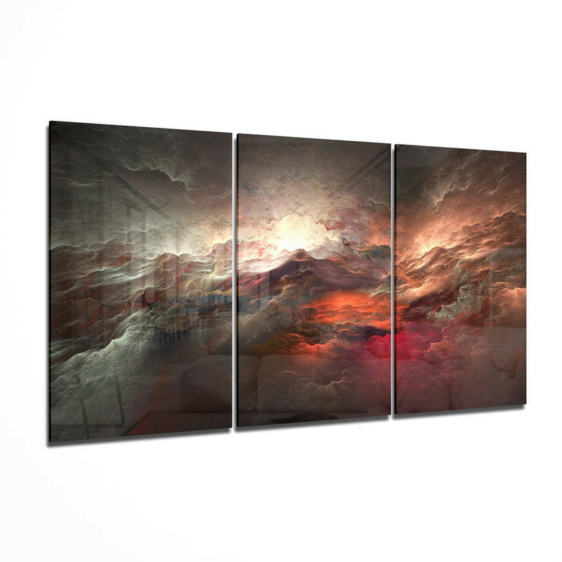 Depth Glass Wall Art
