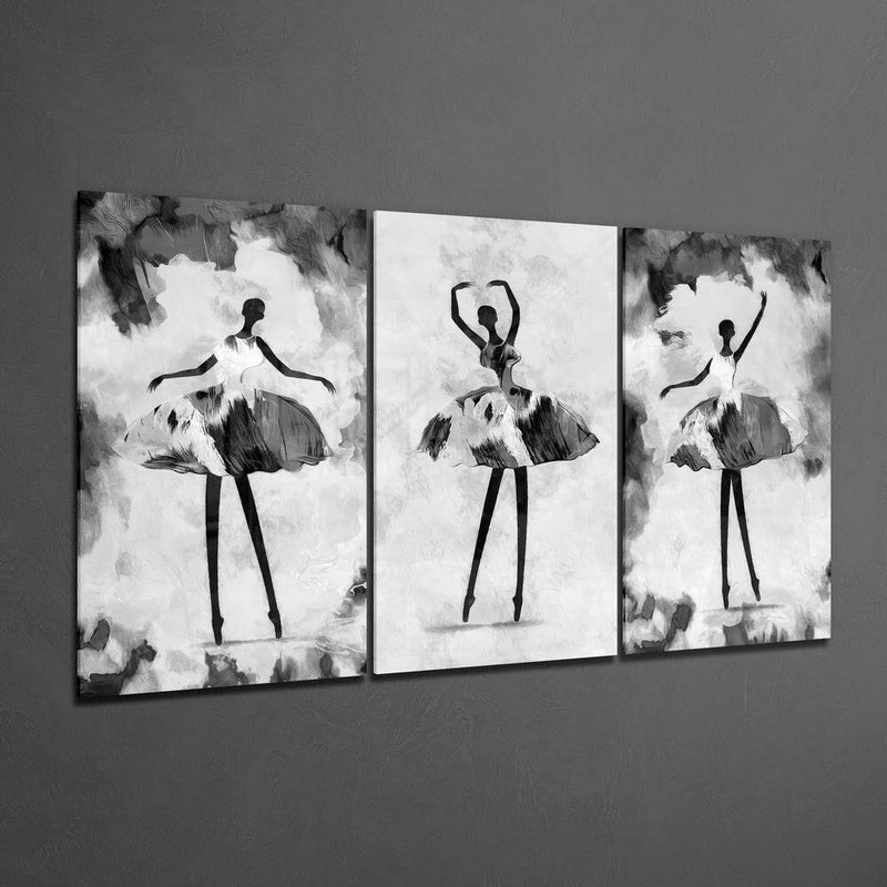 Ballerina Glass Wall Art